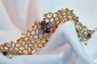 Bumble Bee Bracelet w/Magnetic Clasp